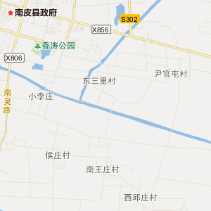 沧州市南皮县地理地图
