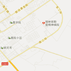 锡林浩特市地图最详细图片