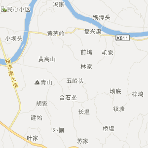 广丰区乡镇地图图片