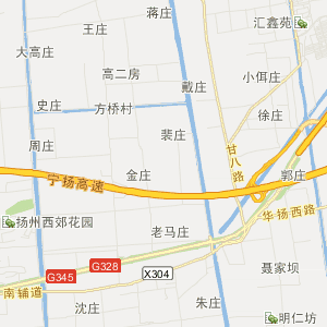 扬州73路公交车线路图图片