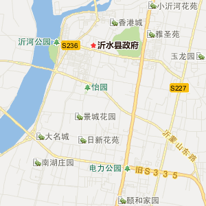 临沂市地理地图