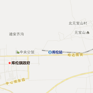 通辽市地理地图