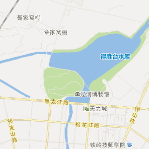 铁岭新区浅水湾地图图片