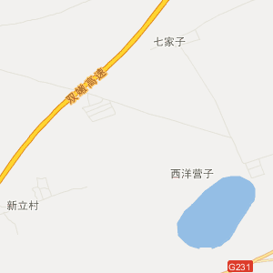 白城市镇赉县地图