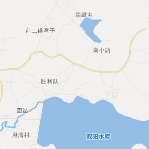 长春市双阳区地理地图