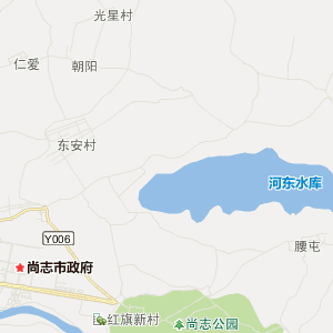 尚志市尚志镇行政图图片