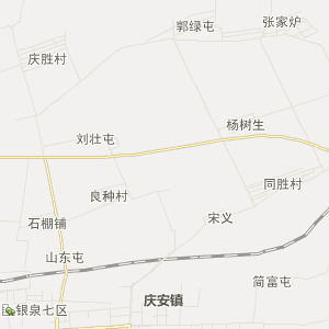 庆安县各乡镇分布图图片