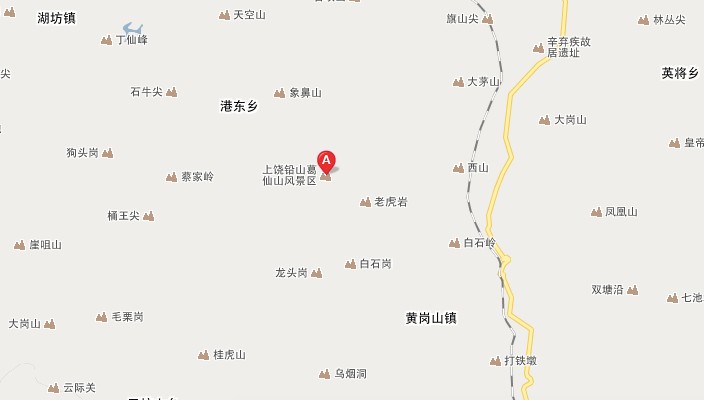 诸葛仙山地图图片