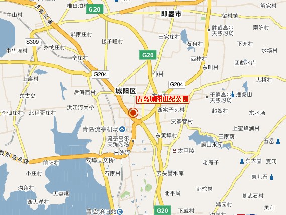 青岛城阳世纪公园地址_图吧地图