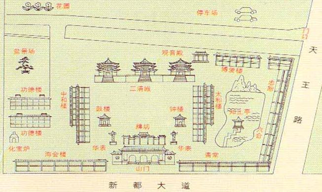 圆玄道观地图图片