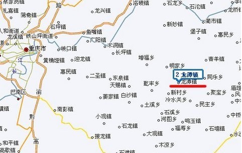 溆浦县龙潭镇地图图片