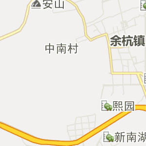 瓶窑汽车站到良渚文化村(良博路)公交线路图